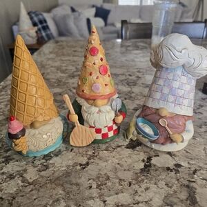 Lot Of 3 JIM SHORE GNOMES